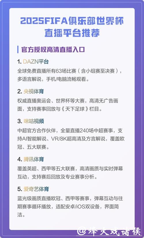 世界杯直播平台观看攻略大全